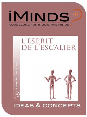 cover image of l'Esprit de l'Escalier